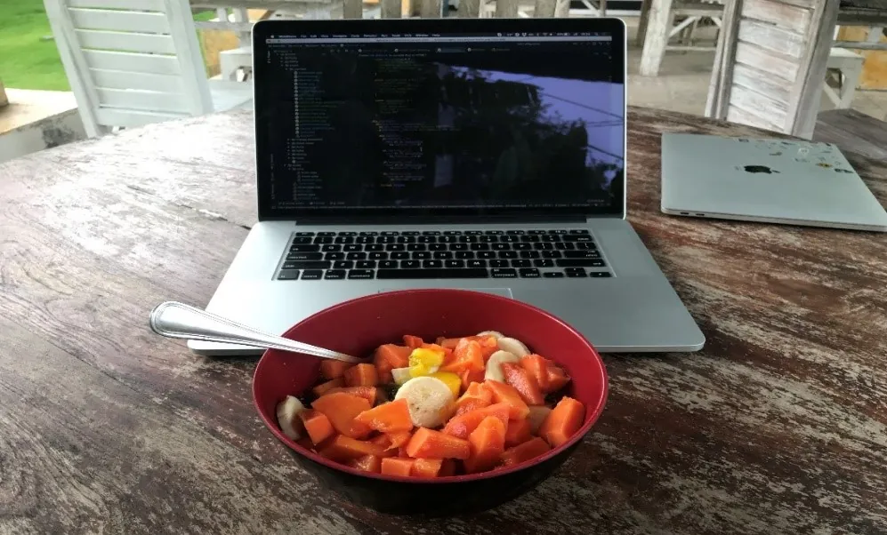 Bytebrand is coding in Bali