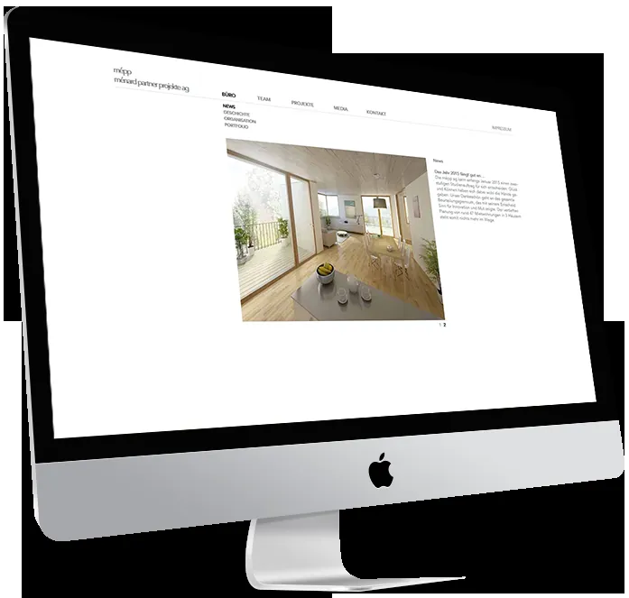 Architect Website — Screenshot 1