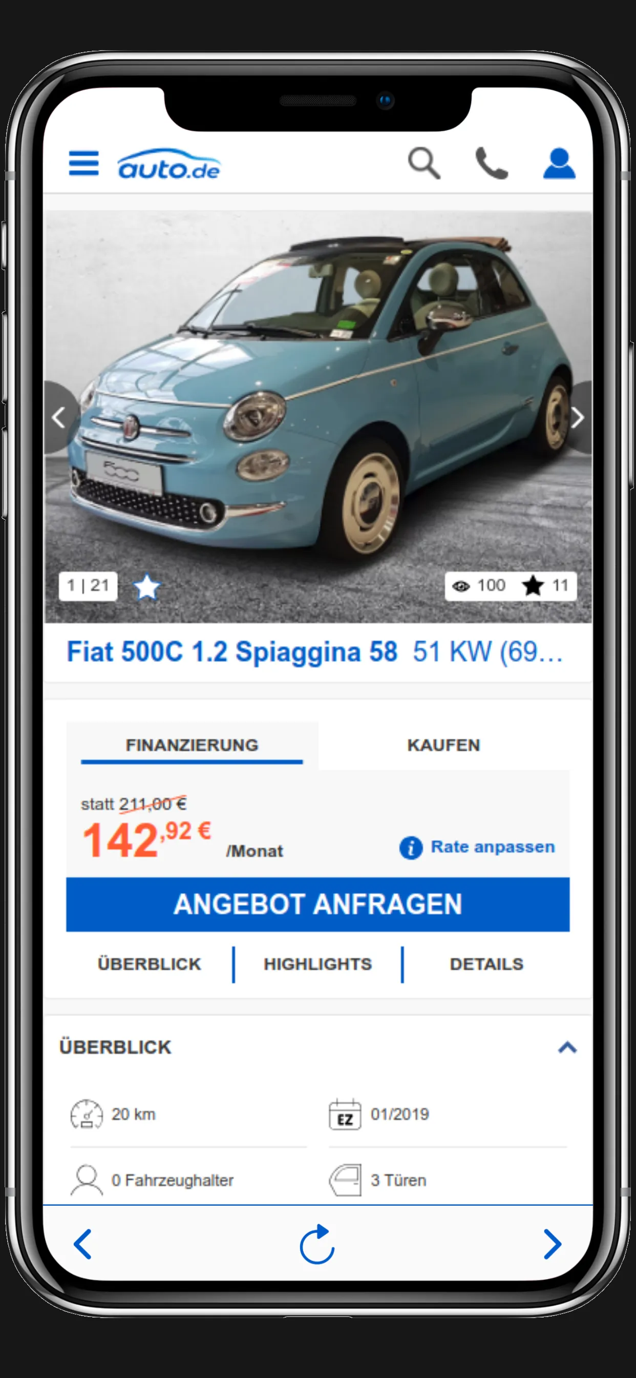 auto.de Car Platform — Screenshot 5