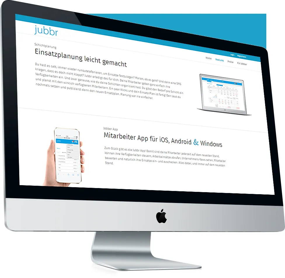 Jubbr HR Hospitality Industry — Screenshot 1