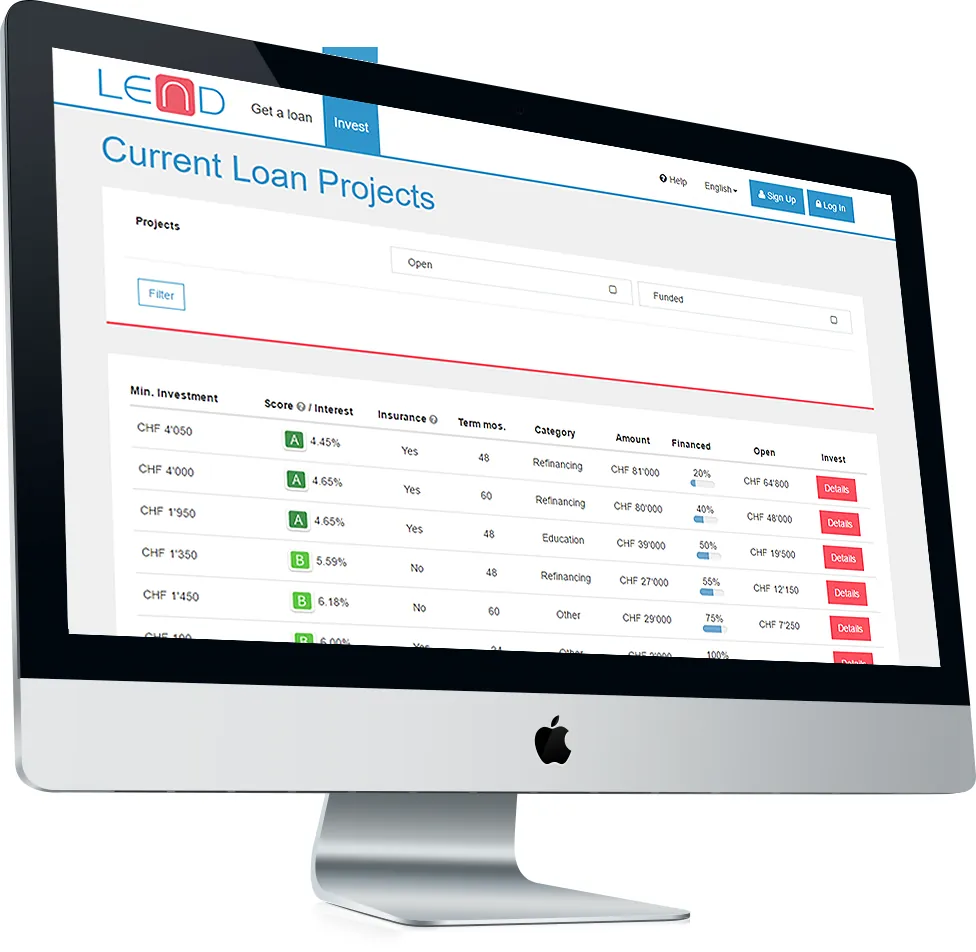 P2P Lending Fintech — Screenshot 4