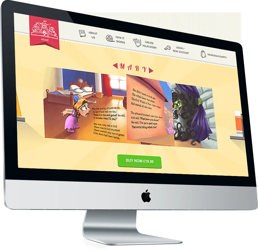 Mykingdombooks high load web app — Screenshot 1