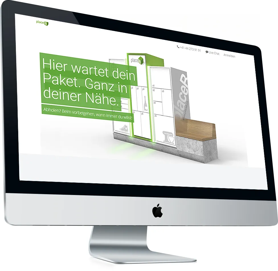 placeB Logistic App — Screenshot 2