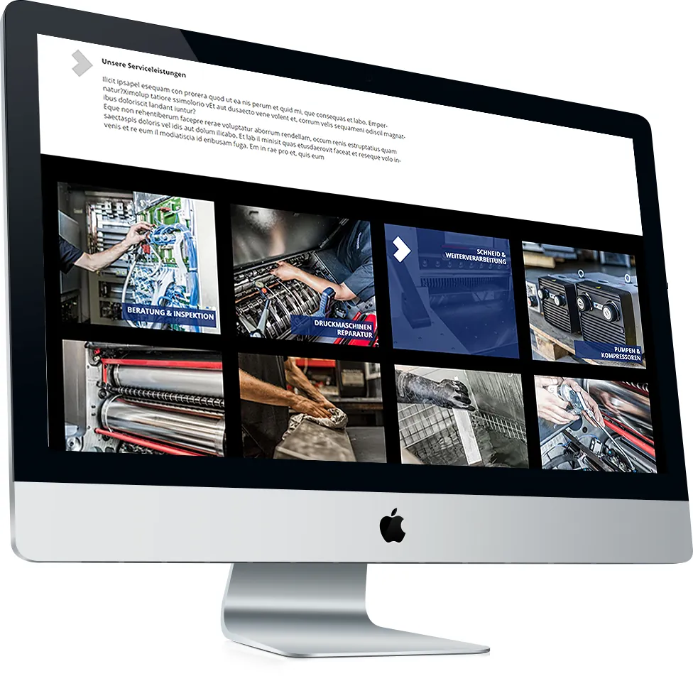 Schwantechnik Website — Screenshot 3