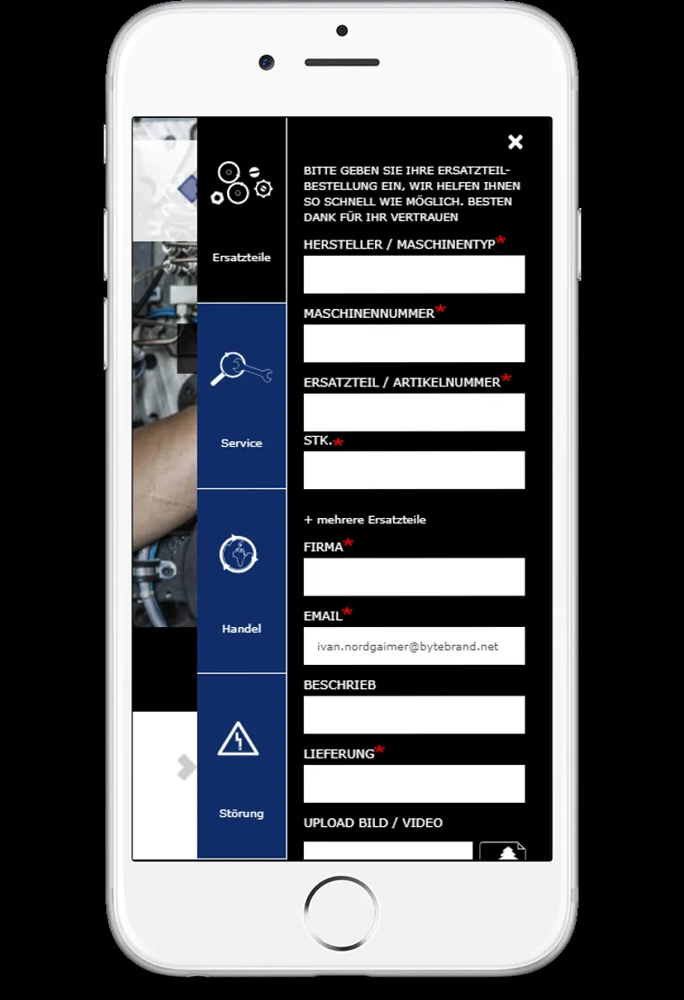Schwantechnik Website — Screenshot 6