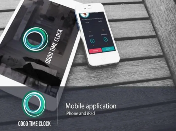 Projekt-Vorschau: Odoo Timeclock